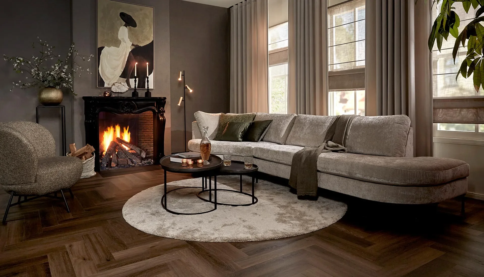 Waarom raamdecoratie ook in de winter onmisbaar Is